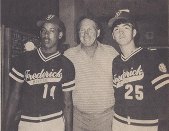 Brooks Robinson With Players